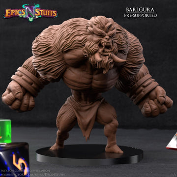 Barlgura Miniature | Tabletop RPG Miniature | Epic 'N' Stuff | Roleplaying 3D Printed Fantasy Mini - 3DPrintDen