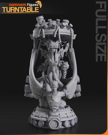 Jenova Figurine | Video Game Figurine | Nomnom Miniatures | 3D Printed Display Miniature Fanart