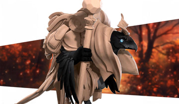 Crowfolk Warlock Miniature | Tabletop RPG Miniature | Bite the Bullet | Roleplaying 3D Printed Fantasy Mini - 3DPrintDen