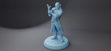 Orc Coroner Miniature | Twin Goddess Miniatures | Tabletop RPG Miniature | Roleplaying 3D Printed Fantasy Mini - 3DPrintDen
