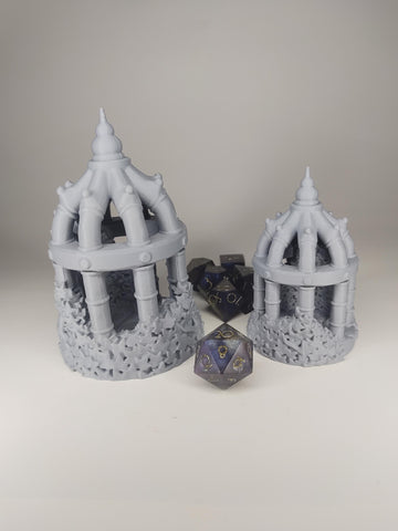 Iron Cage Dice Jail Box | Fantasy 3D Tabletop | Roleplaying 3D Printed Fantasy Scenery | Miniature Building Terrain TTRPG - 3DPrintDen
