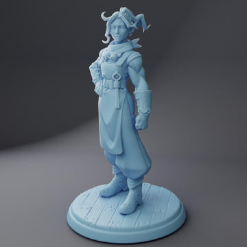 Magma Maker Miniature, Igni | Twin Goddess Miniatures | Tabletop RPG Miniature | Roleplaying 3D Printed Fantasy Mini - 3DPrintDen