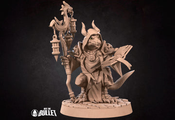 Kobold Cleric Miniature | Tabletop RPG Miniature | Bite the Bullet | Roleplaying 3D Printed Fantasy Mini - 3DPrintDen