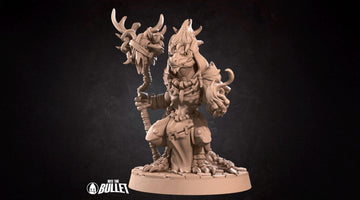 Kobold Warlock Miniature | Tabletop RPG Miniature | Bite the Bullet | Roleplaying 3D Printed Fantasy Mini - 3DPrintDen