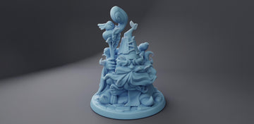 Wood Golem Maker Miniature, Cyress | Twin Goddess Miniatures | Tabletop RPG Miniature | Roleplaying 3D Printed Fantasy Mini - 3DPrintDen