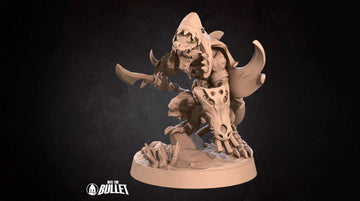 Kobold Fighter Miniature | Tabletop RPG Miniature | Bite the Bullet | Roleplaying 3D Printed Fantasy Mini - 3DPrintDen