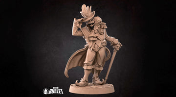 Ringmaster Miniature | Tabletop RPG Miniature | Bite the Bullet | Roleplaying 3D Printed Fantasy Mini - 3DPrintDen