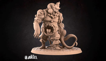 Mutation Clown Miniature | Tabletop RPG Miniature | Bite the Bullet | Roleplaying 3D Printed Fantasy Mini - 3DPrintDen