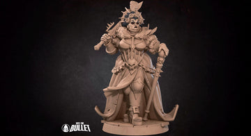 Vampire Countess Miniature | Tabletop RPG Miniature | Bite the Bullet | Roleplaying 3D Printed Fantasy Mini - 3DPrintDen