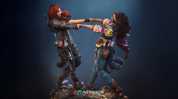 Ode to Joy Diorama Miniature | Tabletop RPG Miniature | Nerikson | Roleplaying 3D Printed Fantasy Mini - 3DPrintDen