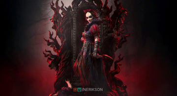 Fairest Of Them All Miniature | Tabletop RPG Miniature | Nerikson | Roleplaying 3D Printed Fantasy Mini - 3DPrintDen