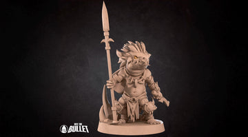 Kobold Savage Miniature | Tabletop RPG Miniature | Bite the Bullet | Roleplaying 3D Printed Fantasy Mini - 3DPrintDen