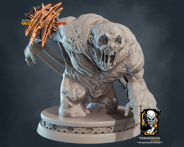 Sand Golem Miniature | Tabletop RPG Miniature | Javier Txiki Tejedor | Roleplaying 3D Printed Fantasy Mini - 3DPrintDen