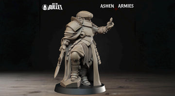 Combat Observer Miniature | Tabletop RPG Miniature | Bite the Bullet | Roleplaying 3D Printed Fantasy Mini - 3DPrintDen