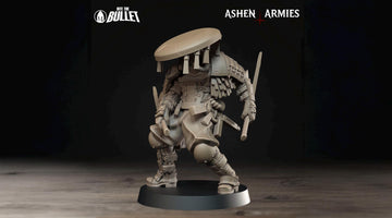 Trench Cleric Miniature | Tabletop RPG Miniature | Bite the Bullet | Roleplaying 3D Printed Fantasy Mini - 3DPrintDen