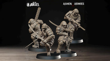 Shocktroopers Miniature | Tabletop RPG Miniature | Bite the Bullet | Roleplaying 3D Printed Fantasy Mini - 3DPrintDen