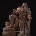 NK_Durvak The Mountain Dwarf_Clay Render-1.jpg