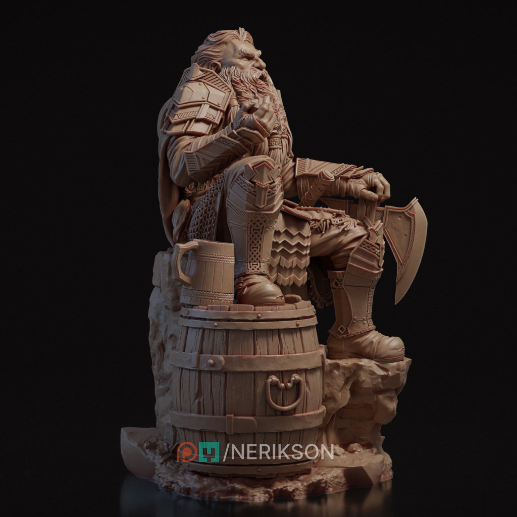 NK_Durvak The Mountain Dwarf_Clay Render.jpg