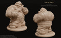 Dwarven Santa | Tabletop RPG Miniature | Epic 'N' Stuff | Roleplaying 3D Printed Fantasy Mini - 3DPrintDen