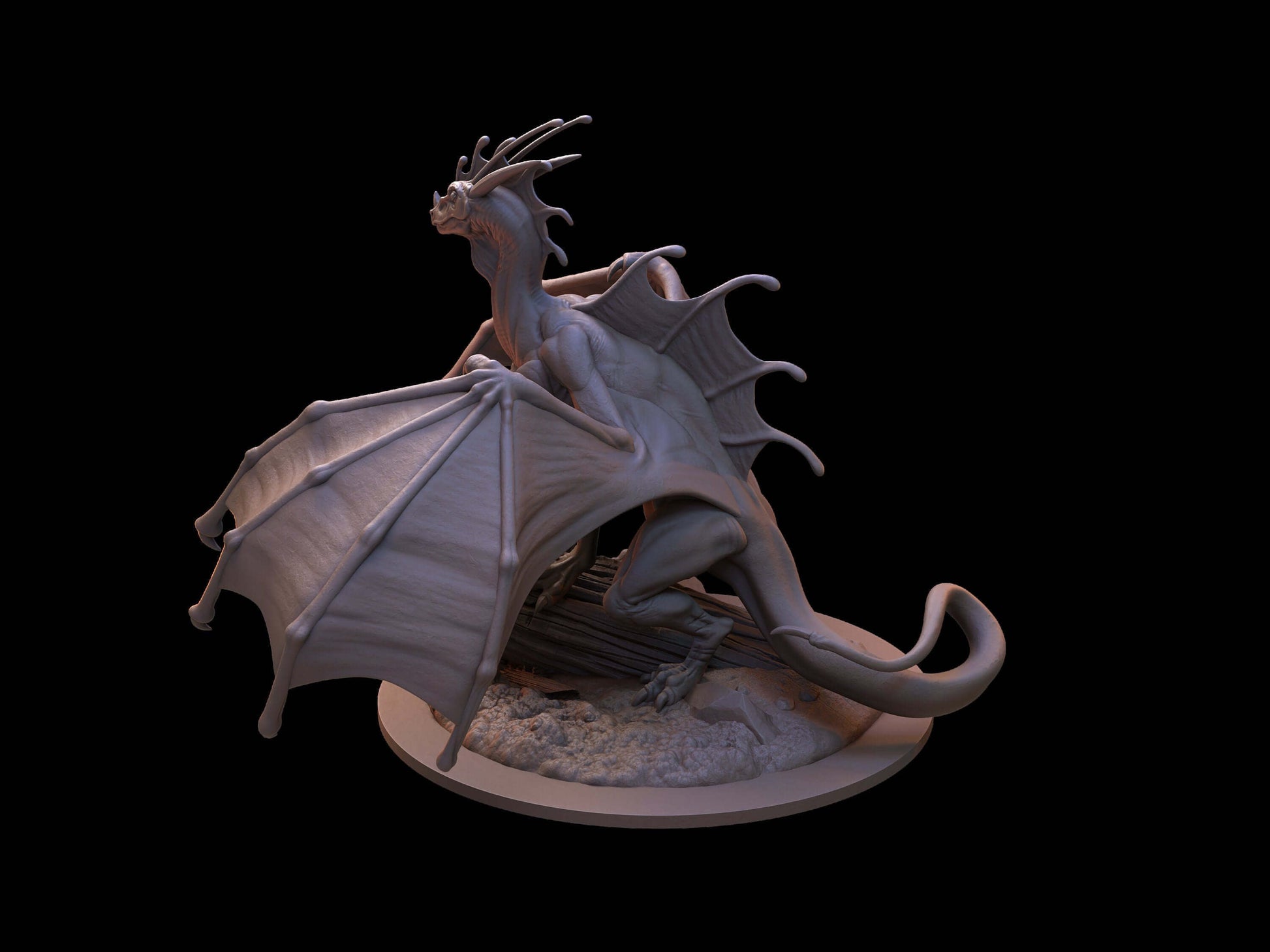 Fairy Dragon Miniature | Tabletop RPG Miniature | Dragon Trappers Lodge | Roleplaying 3D Printed Fantasy Mini - 3DPrintDen