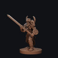 Barbarian Miniature, Vaultamir | Tabletop RPG Miniature | Dragon Trappers Lodge | Roleplaying 3D Printed Fantasy Mini - 3DPrintDen