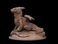 Desert Dragon Miniature | Tabletop RPG Miniature | Dragon Trappers Lodge | Roleplaying 3D Printed Fantasy Mini - 3DPrintDen