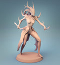 Sylvan Stalker Miniature | Tabletop RPG Miniature | Rescale Miniature | Roleplaying 3D Printed Fantasy Mini - 3DPrintDen