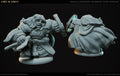 Dwarven Female Tank | Tabletop RPG Miniature | Epic 'N' Stuff | Roleplaying 3D Printed Fantasy Mini - 3DPrintDen