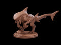 Shark Monster Miniature | Tabletop RPG Miniature | Dragon Trappers Lodge | Roleplaying 3D Printed Fantasy Mini - 3DPrintDen