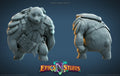 Bear | Tabletop RPG Miniature | Epic 'N' Stuff | Roleplaying 3D Printed Fantasy Mini - 3DPrintDen