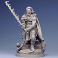 Viking Warrior Miniature | Tabletop RPG Miniature | Creature Armory | Roleplaying 3D Printed Fantasy Mini - 3DPrintDen