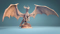 Ancient Green Dragon Miniature | Tabletop RPG Miniature | Rescale Miniature | Roleplaying 3D Printed Fantasy Mini - 3DPrintDen