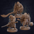 Monkey Warrior Miniature, Batu | Tabletop RPG Miniature | Dragon Trappers Lodge | Roleplaying 3D Printed Fantasy Mini - 3DPrintDen