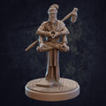 Monk Miniature, Praaj The Wise | Tabletop RPG Miniature | Dragon Trappers Lodge | Roleplaying 3D Printed Fantasy Mini - 3DPrintDen