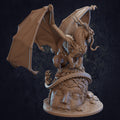 Oriental Dragon Miniature | Tabletop RPG Miniature | Dragon Trappers Lodge | Roleplaying 3D Printed Fantasy Mini - 3DPrintDen