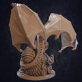 Oriental Dragon Miniature | Tabletop RPG Miniature | Dragon Trappers Lodge | Roleplaying 3D Printed Fantasy Mini - 3DPrintDen