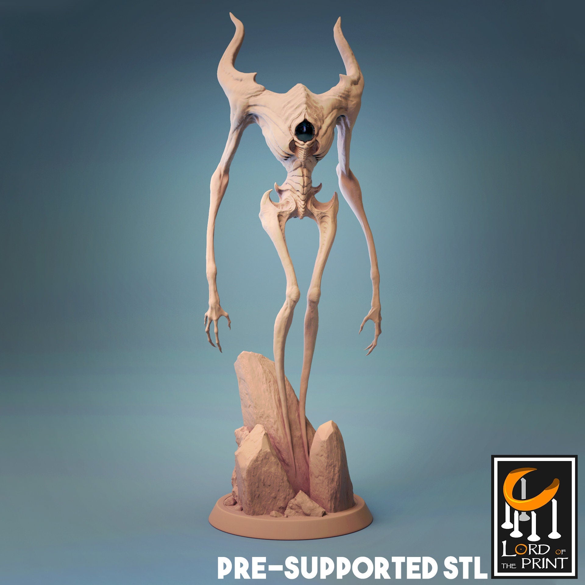 Ghost | Tabletop RPG Miniature | Rescale Miniature | Roleplaying 3D Printed Fantasy Mini - 3DPrintDen