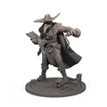 Doctor Corvus Miniature | Tabletop RPG Miniature | Great Grimoire | Roleplaying 3D Printed Fantasy Mini - 3DPrintDen