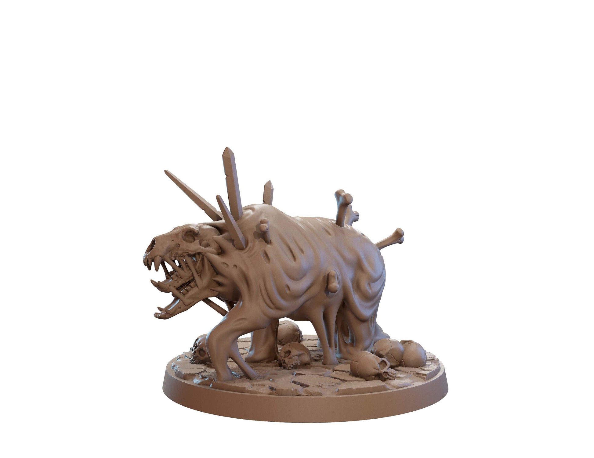 Ooze Monster Mount Miniature, Ooberon | Tabletop RPG Miniature | Dragon Trappers Lodge | Roleplaying 3D Printed Fantasy Mini - 3DPrintDen