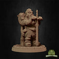 Dwarf Chief Miniature, Lomli Longclaw | Tabletop RPG Miniature | Miniatures of Madness | Roleplaying 3D Printed Fantasy Mini - 3DPrintDen