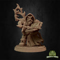 Dwarf Sorcerer Minature, Sonus the Transmutator | Tabletop RPG Miniature | Miniatures of Madness | Roleplaying 3D Printed Fantasy Mini - 3DPrintDen