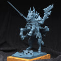 Demon Rider Miniature | Tabletop RPG Miniature | Creature Armory | Roleplaying 3D Printed Fantasy Mini - 3DPrintDen