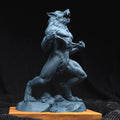 Werewolf Miniature | Tabletop RPG Miniature | Creature Armory | Roleplaying 3D Printed Fantasy Mini - 3DPrintDen