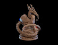 Earth Dragon Miniature | Tabletop RPG Miniature | Dragon Trappers Lodge | Roleplaying 3D Printed Fantasy Mini - 3DPrintDen