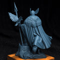 Odin Miniature | Tabletop RPG Miniature | Creature Armory | Roleplaying 3D Printed Fantasy Mini - 3DPrintDen