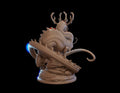 Earth Dragon Miniature | Tabletop RPG Miniature | Dragon Trappers Lodge | Roleplaying 3D Printed Fantasy Mini - 3DPrintDen