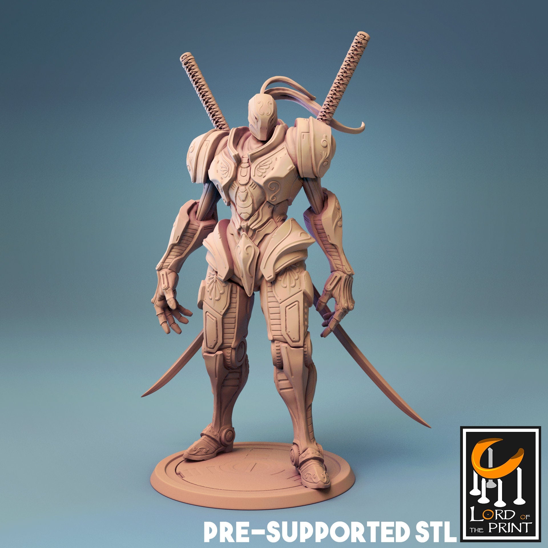 Construct Miniature | Tabletop RPG Miniature | Rescale Miniature | Roleplaying 3D Printed Fantasy Mini - 3DPrintDen