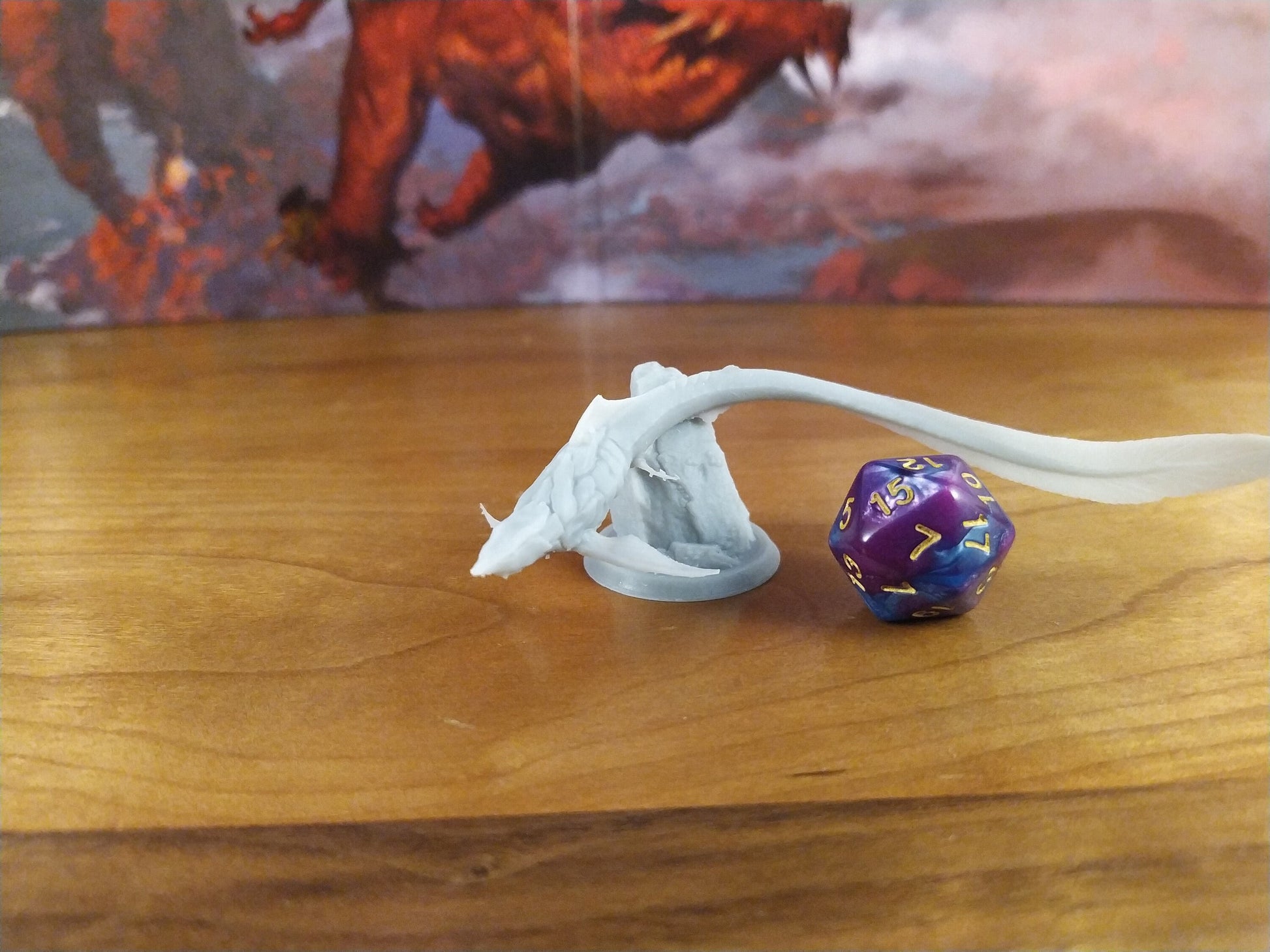 Placo Fish Miniature | Tabletop RPG Miniature | Rescale Miniature | Roleplaying 3D Printed Fantasy Mini - 3DPrintDen