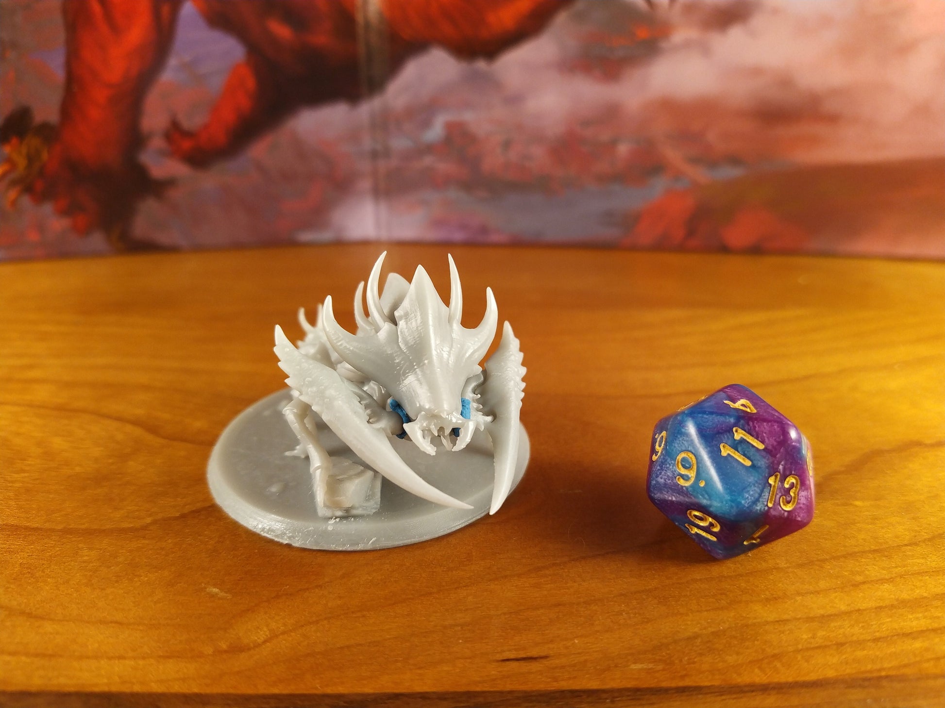 Ankheg Miniature | Tabletop RPG Miniature | Rescale Miniature | Roleplaying 3D Printed Fantasy Mini - 3DPrintDen