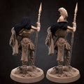 Female Gladiator Miniature, Kalista | Tabletop RPG Miniature | Bite the Bullet | Roleplaying 3D Printed Fantasy Mini - 3DPrintDen